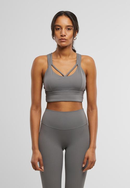 Actual product image Urban Classics Ladies Sports Bra crossed - 191799 (M)