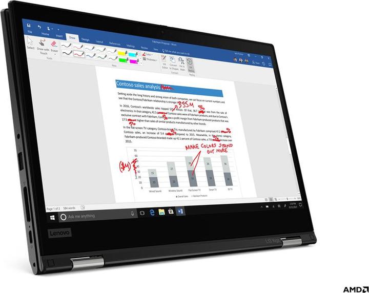 Produktbild Lenovo ThinkPad L13 Yoga Gen 2 (13.30", AMD Ryzen 7 Pro 5850U, 16 GB, 512 GB, CH)