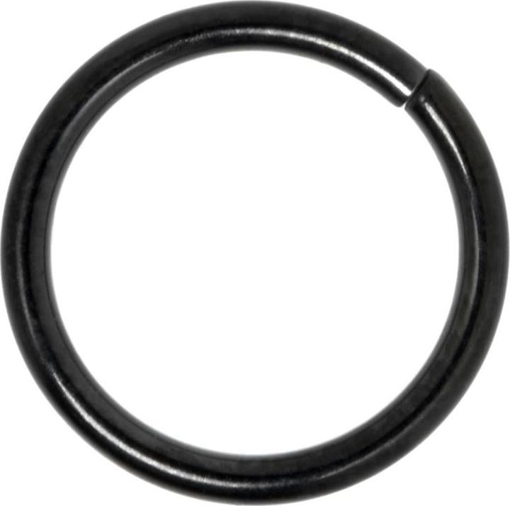 Bijouteria Nasenring (PVD Beschichtung (schwarz), Chirurgenstahl 316L)