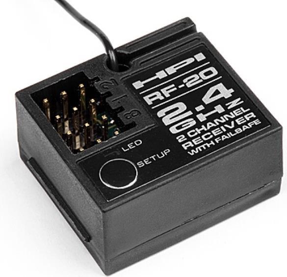 Actual product image HPI RF-20 receiver (2.4GHz /2ch)