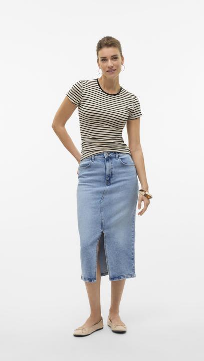 Actual product image Vero Moda Vmnatalie Hr Midi Dnm Skirt Mix Noos (L)