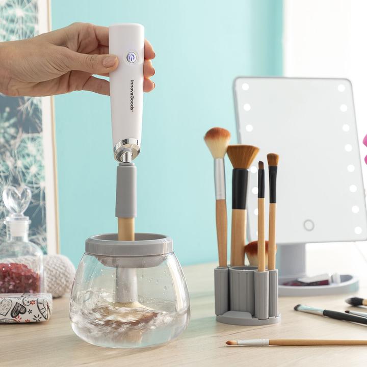 Actual product image SanDisk Automatic Makeup Brush Cleaner and Dryer Maklin InnovaGoods