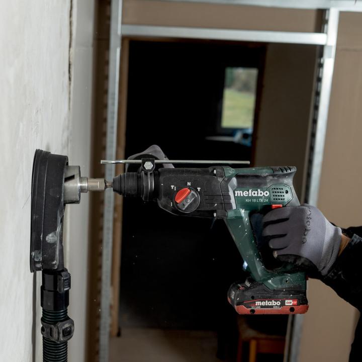 Actual product image Metabo KH 18 LTX 24 cordless combihammer 18 V 2.1 J SDS Plus + 1x rechargeable battery 4.0 Ah + charger (Without external power source)