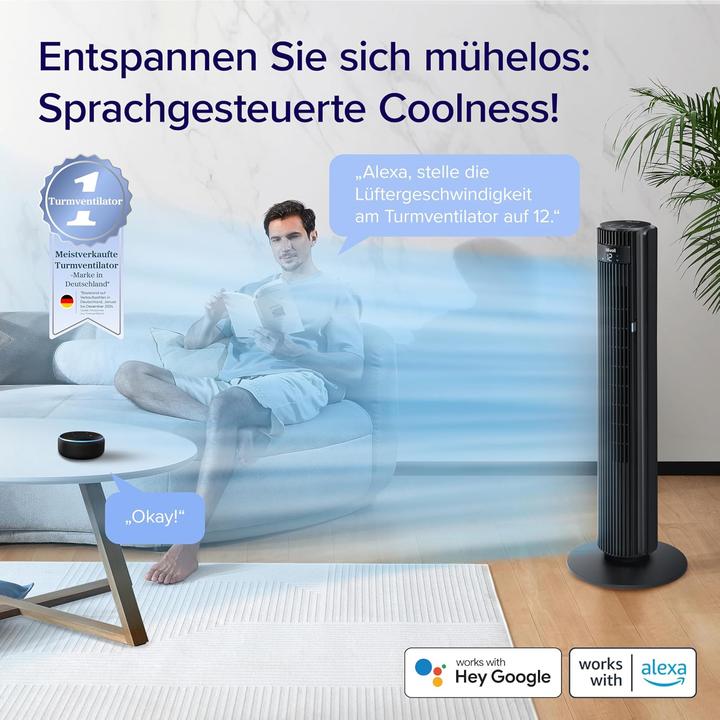 Immagine prodotto Levoit Smart Turmventilator (25 dB)