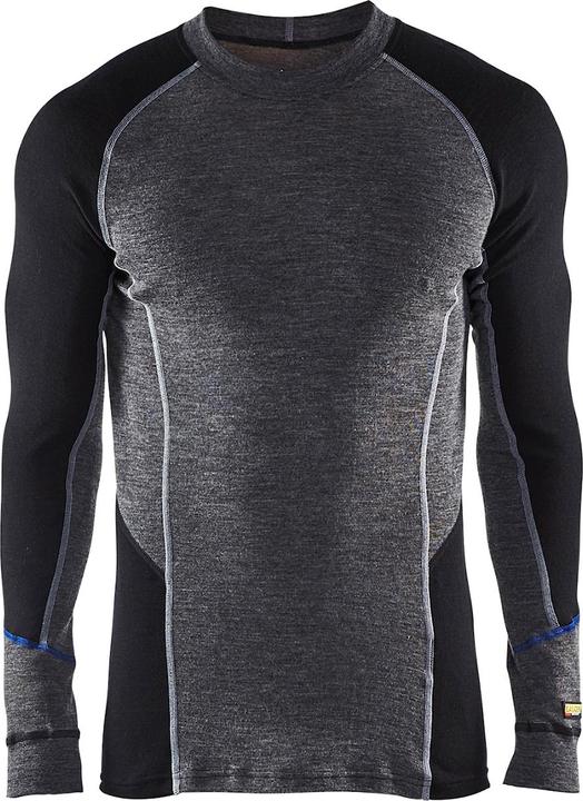 Produktbild Blakläder Unterhemd warm, grau / schwarz, Unisex-Grösse: M (M)