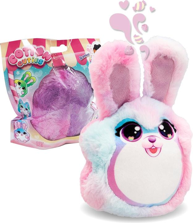 Spectron Cotton Cuties Mini – Duftendes Zuckerwatte Plüschtier, 12 cm (12 cm)