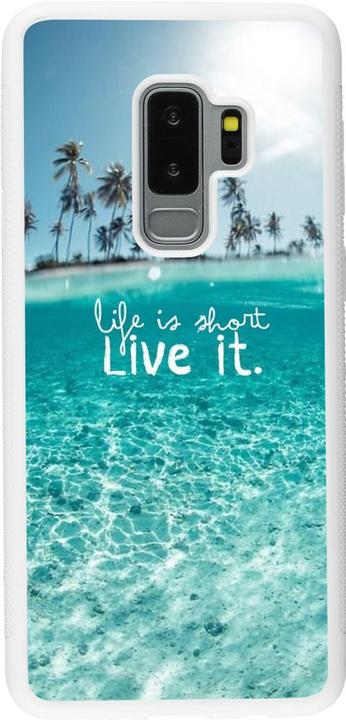 Immagine prodotto PhoneLook Coperchio in silicone bianco Estate 18 24 (Samsung Galaxy S9+)