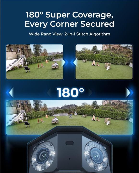 Produktbild Reolink Duo Series P750-16MP (7680 x 2160 Pixel)