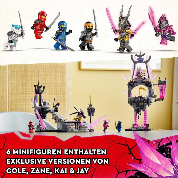 Image du produit LEGO Le temple du roi de cristal (71771, LEGO Ninjago)