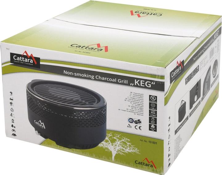 Produktbild Cattara Holzkohle KEG Tischgrill