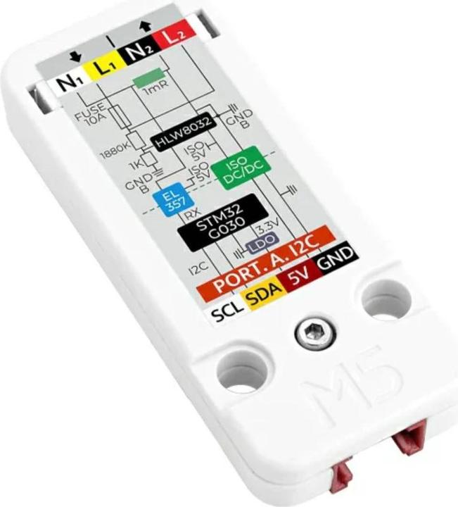 Actual product image M5Stack AC Measure Unit Powermeter HLW8032
