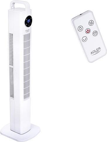 Actual product image Adler AD 7333 household fan White (63 dB)