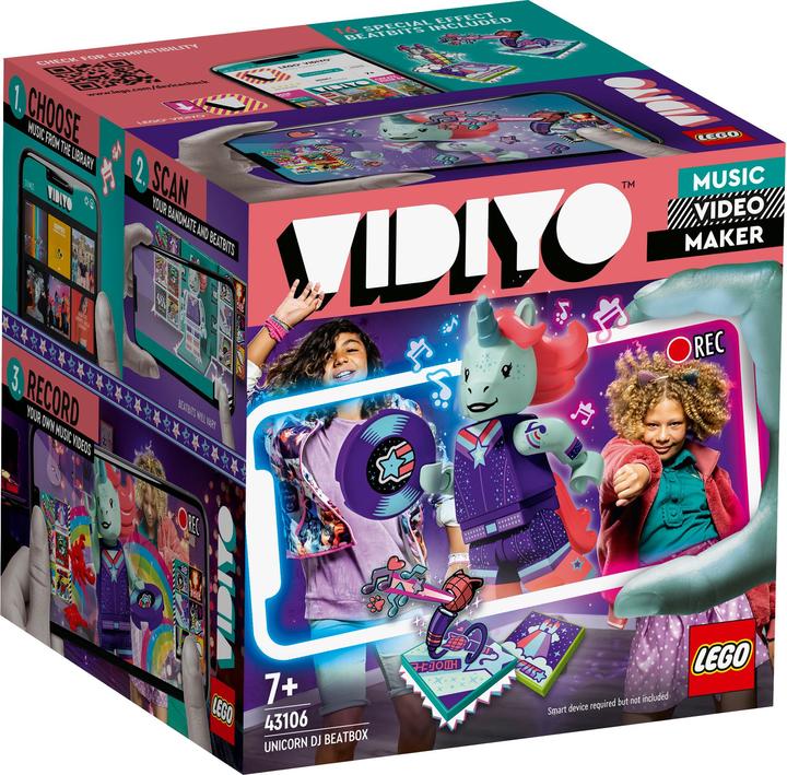 Actual product image LEGO Unicorn DJ BeatBox (43106, LEGO Vidiyo)