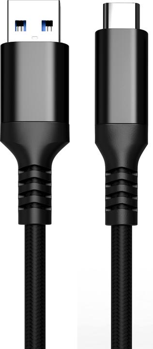Fuj Tek USB-C to USB-A Cable, 0.5m (0.50 m, USB 3.2 Gen 1, 60 W)