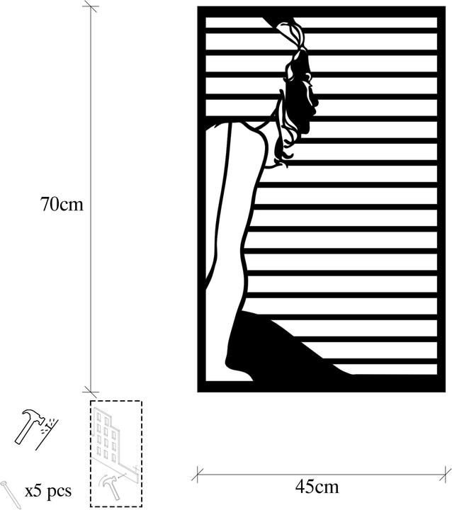 Produktbild Wallxpert Spencer (32 x 87 cm)