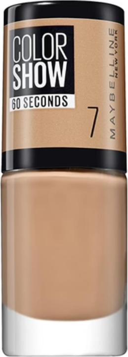Produktbild Maybelline New York Maybelline Nagellack Color Show 60 Seconds 6.7ml Nude (Nude, Farblack)