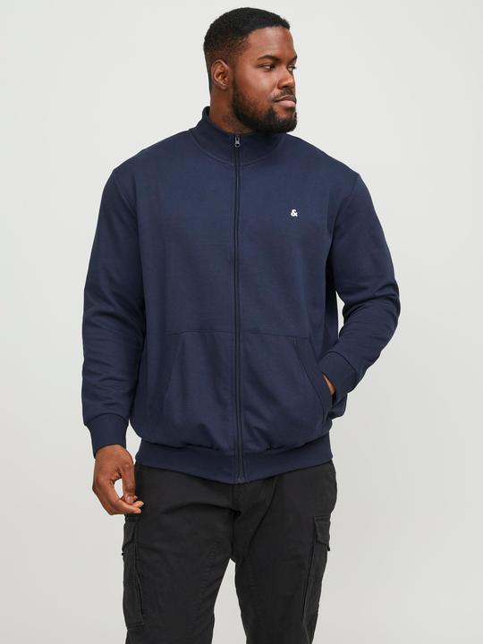 Actual product image Jack & Jones Single-coloured plus size sweatshirt (4XL)