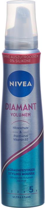 Produktbild NIVEA Diamant Volumen Schaumfestiger (150 ml, Volumenschaum)