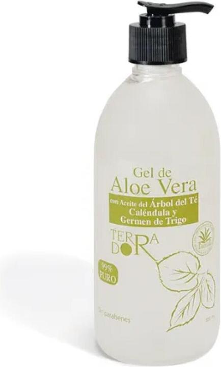 Produktbild Derbós Aloe Vera Gel 500ml mit Teebaum (Körperlotion, 500 ml)