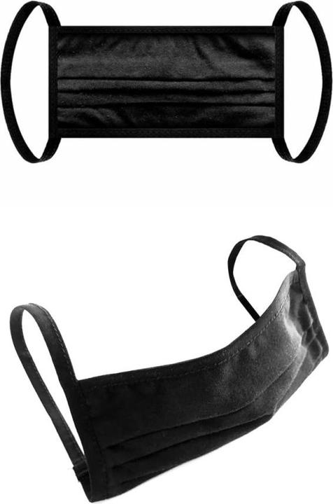 Immagine prodotto Demoniq Maschera in cotone a 1 velo nera - STANDARD 100 di OEKO-TEX