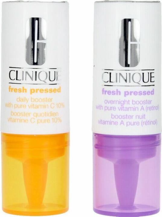 Image du produit Clinique Fresh Pressed - Les boosters quotidiens et nocturnes sont prêts (Set soin du visage)