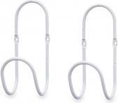Immagine prodotto Giftdecor set 2 appendini a cerchio bianchi (2 -parte)