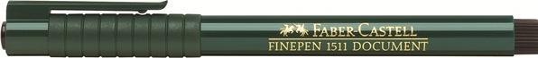 Produktbild CASTELL Finepen/Broadpen Document schwarz 0,4 (Schwarz, 10 x)