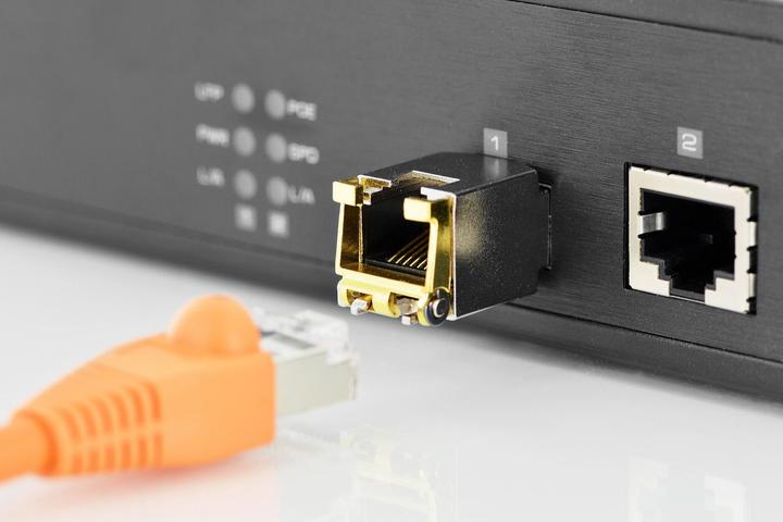 Actual product image Digitus Mini GBIC Copper SFP Module, 10 Gbps, RJ45