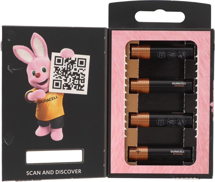 Produktbild Duracell Optimum 4er Pack AAA Batterien (4 Stk., AAA)