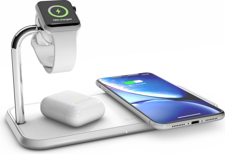 Produktbild Zens Aluminium Dual Wireless Charger + Watch (20 W)