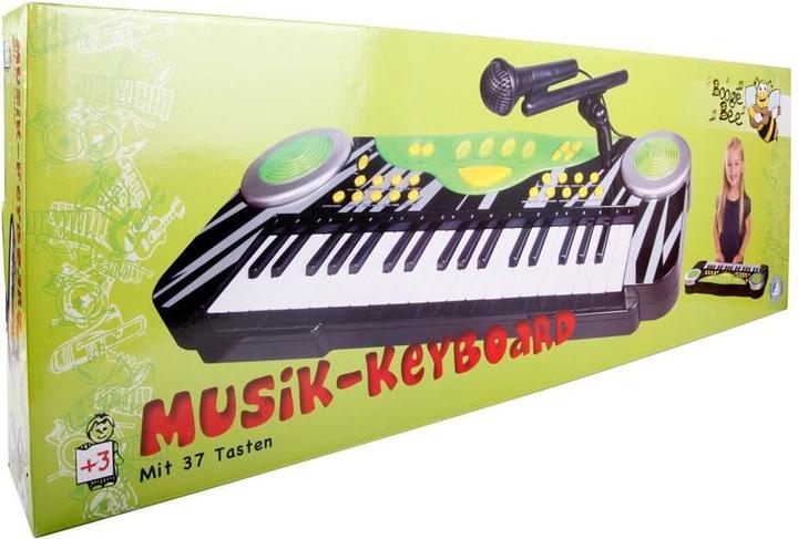 Actual product image Boogie Bee Keyboard with microphone (English, French, Dutch, Italian, German)