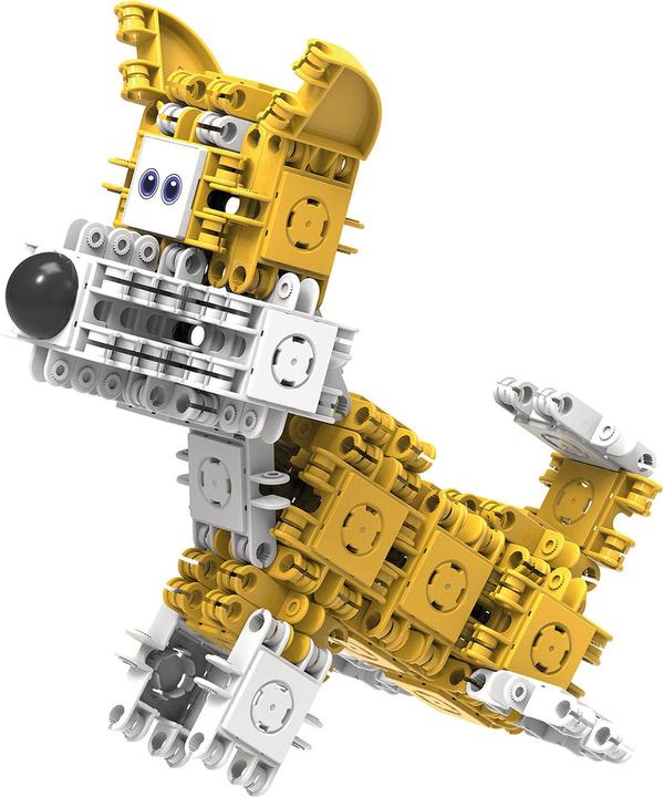 Produktbild Clics Klocki clicformers yellow & baltas friends 74 elementai