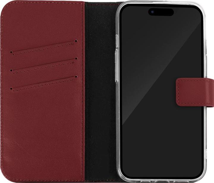 Actual product image Caseuals Bookcase iPhone 15 Pro Red (Apple iPhone 15 Pro)