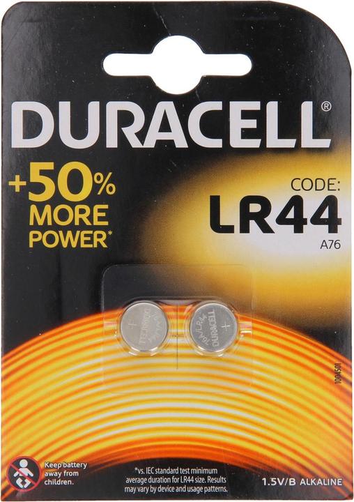 Produktbild Duracell Electronics (2 Stk., LR44, 105 mAh)