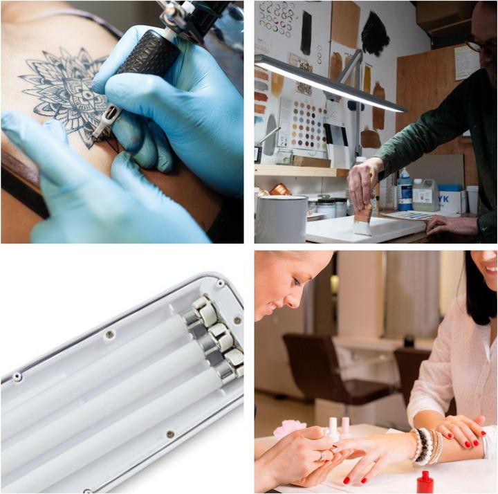 Actual product image Velleman Desk lamp (1150 lm, G5)