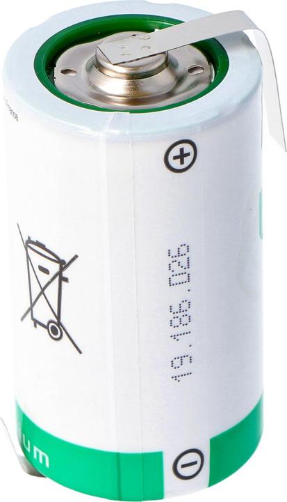 Actual product image Saft Batterie LSH 20 mit Z-Lötfahnen (1 pcs., D, 13000 mAh)