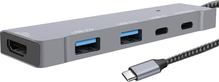 Actual product image LinQ USB-C 5-in-1 Media Hub (USB-C)