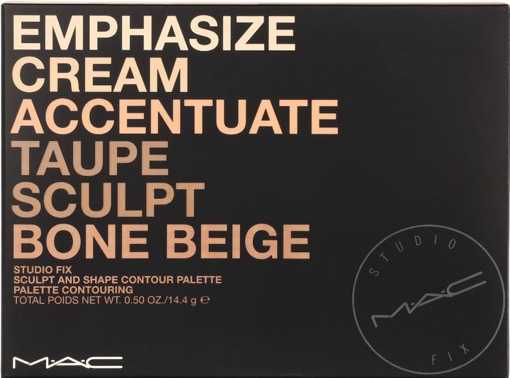 Immagine prodotto MAC Cosmetics Studio Fix Sculpt & Shape Contour Palette (Luce/Medio, Highlighter, Bronzer, 14.40 g)