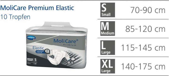 Image du produit MoliCare Elastic 10 XL (14 x, Large plus)