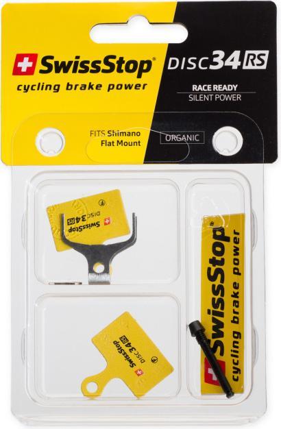 Produktbild swissstop Disc 34 RS (TRP, Rever, Shimano, Tektro, Organisch (Resin))
