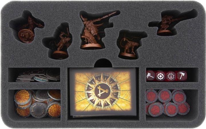 Actual product image Feldherr LBXLM01SET - Storage Box Bundle for Warhammer Underworlds: Shadespire + Nightvault - 16 (Foam material)