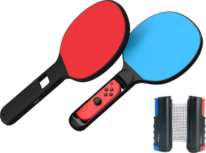 Actual product image Maxx Tech Tip-Top Table Tennis SWITCH CiaB + racket