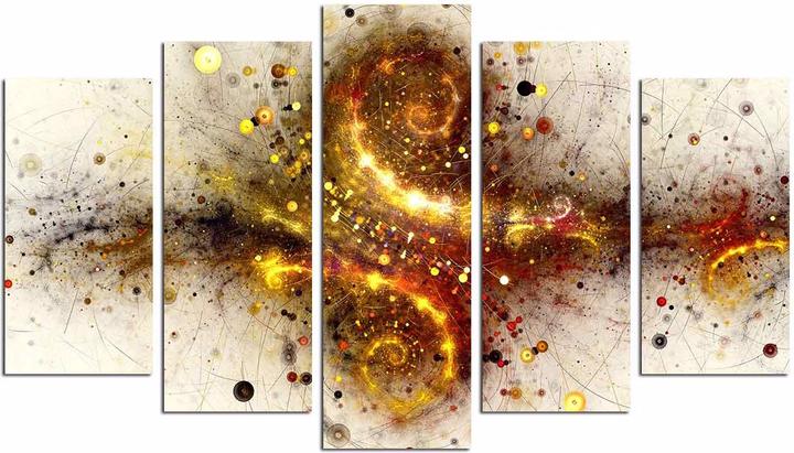 Actual product image Wallxpert Art (20 x 60 cm, 110 x 60 cm, 20 x 50 cm, 20 x 40 cm)