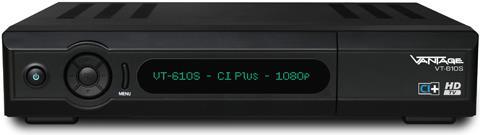 Produktbild Vantage VT-610S, CI+ fähiger Full-HD SAT-Receiver (DVB-S, DVB-S2)