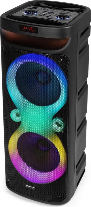 Produktbild Fenton Partybox - Track610 portable speaker met Bluetooth - Karaoke set met microfoon (10 h, Akkubetrieb, Netzbetrieb)