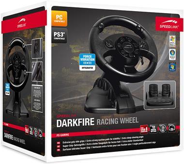 Produktbild Speedlink Darkfire Racing Wheel für PS3/PC (PS3, PC)