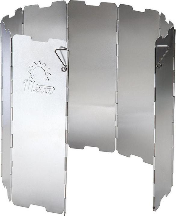 Actual product image Meva Wind shield for a camping stove burner - silver