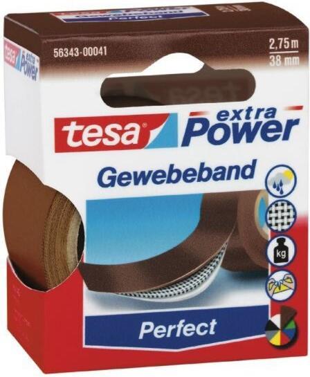 Actual product image tesa EXTRA POWER PERFECT fabric tape (38 mm)