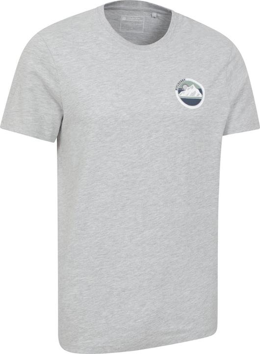 Actual product image Mountain Warehouse Mens Pitolchry Mountain Cotton T-Shirt (M)