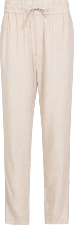 Actual product image Mountain Warehouse Womens/Ladies Breeze Linen Blend Trousers (Frequency band 38 (2600 MHz))
